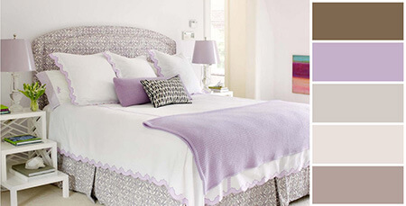 1623336635 828 ترکیب رنگ یاسی در دکوراسیون اتاق خواب ترکیب رنگ یاسی در دکوراسیون اتاق خواب