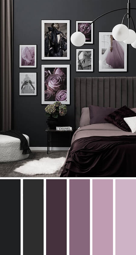 1623336635 845 ترکیب رنگ یاسی در دکوراسیون اتاق خواب ترکیب رنگ یاسی در دکوراسیون اتاق خواب