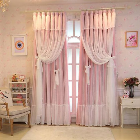 bedroom4 curtains9 با این مدل های پرده اتاق خواب تان را زیباتر کنید