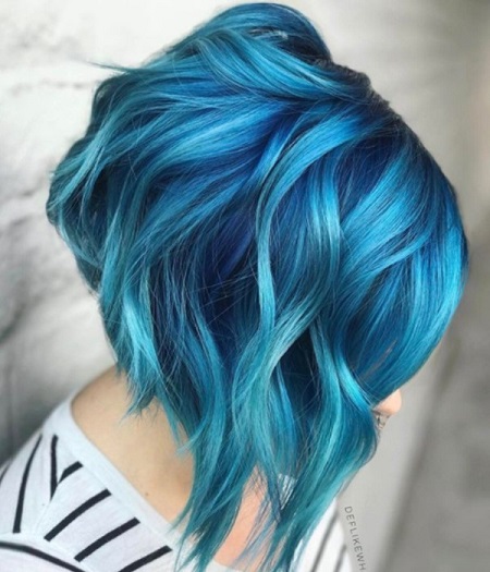 blue hair color 06 رنگ مو آبی را چطور ترکیب کنیم