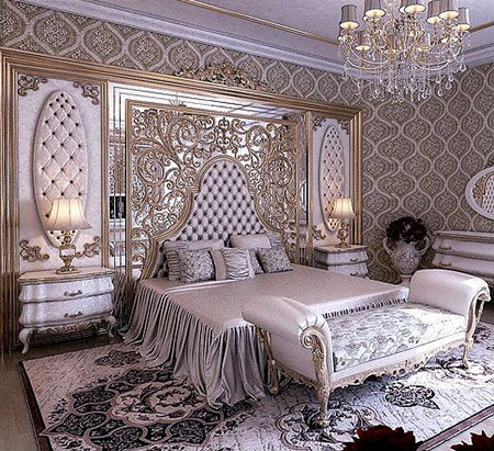 royal2 bedroom3 design15 دکوراسیون اتاق خواب های سلطنتی