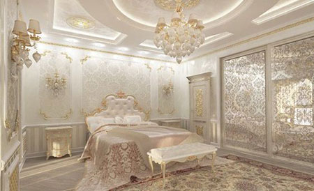 royal2 bedroom3 design9 دکوراسیون اتاق خواب های سلطنتی