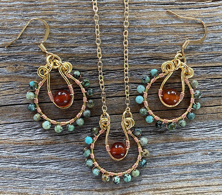 turquoise2 jewelry2 set8 مدل های ست و نیم ست فیروزه