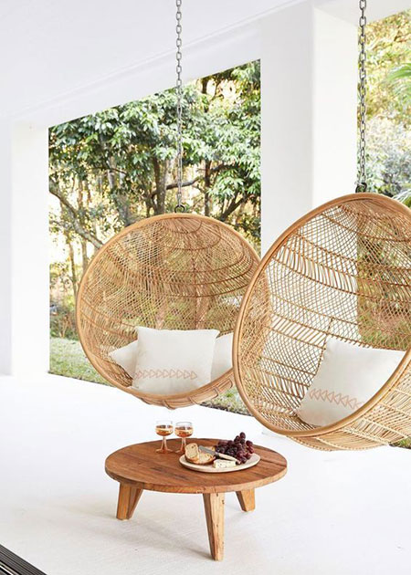 wicker2 furniture bamboo wood7 مبلمان حصیری با چوب بامبو