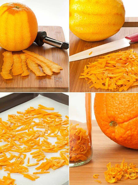 طرز تهیه خلال پوست پرتقال طرز تهیه خلال پوست پرتقال